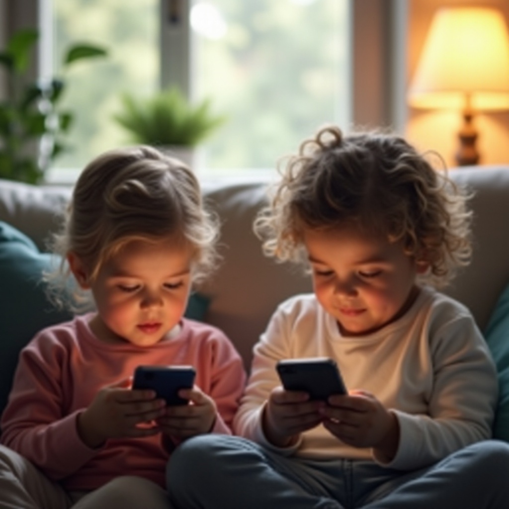 hoeveel kinderen hebben op jonge leeftijd een telefoon