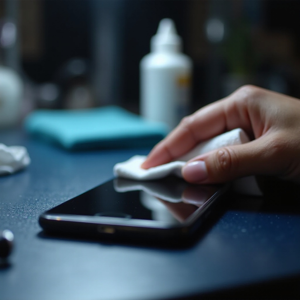 hoe het smartphonescherm te lijmen