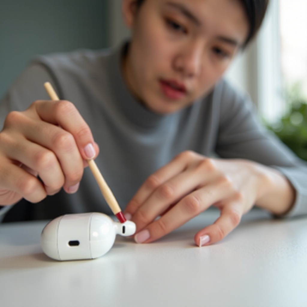 kuinka puhdistaa AirPods Pron mikrofoni