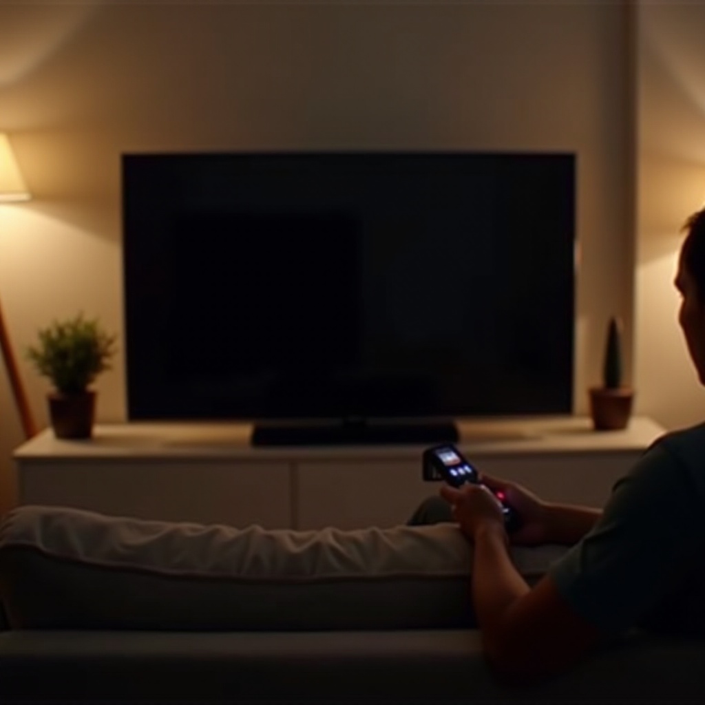 A TV Vizio tem som, mas não tem imagem