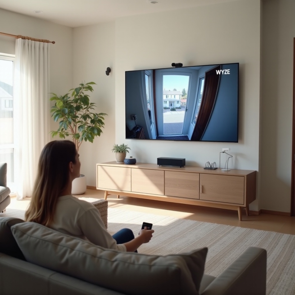 Wyze cam para a TV