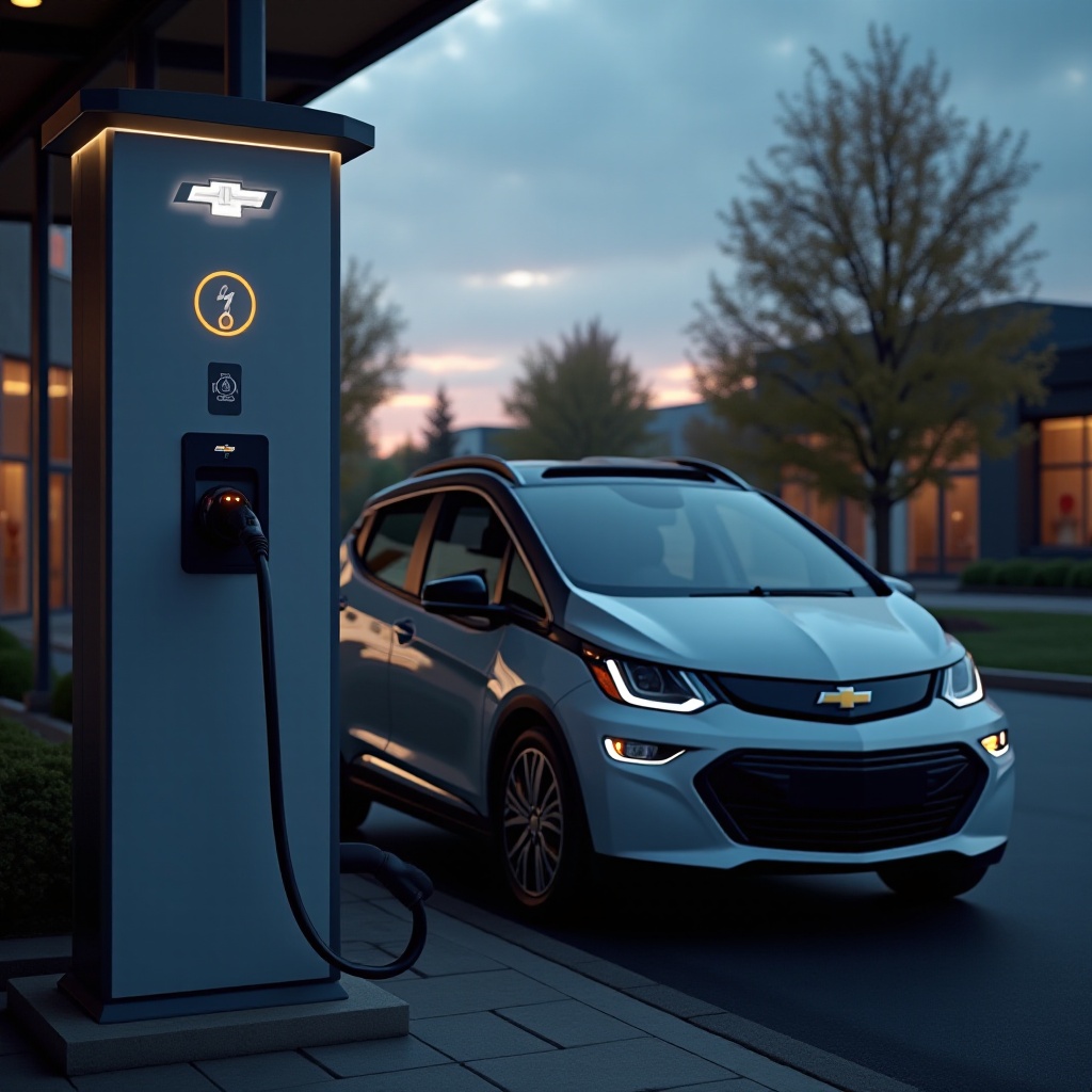 waar kan ik een Chevy Bolt opladen