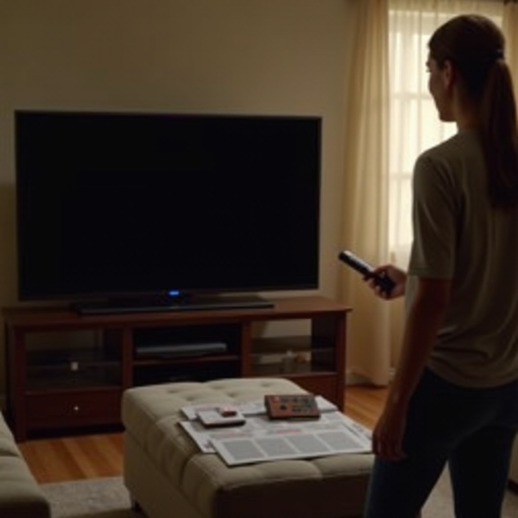 Vizio-television kuva ei tule näkyviin