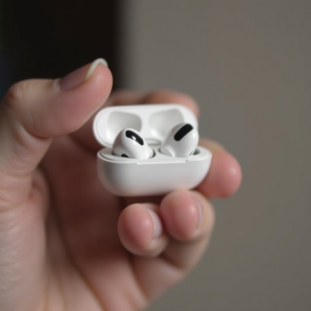 cómo limpiar el micrófono de los AirPods Pro