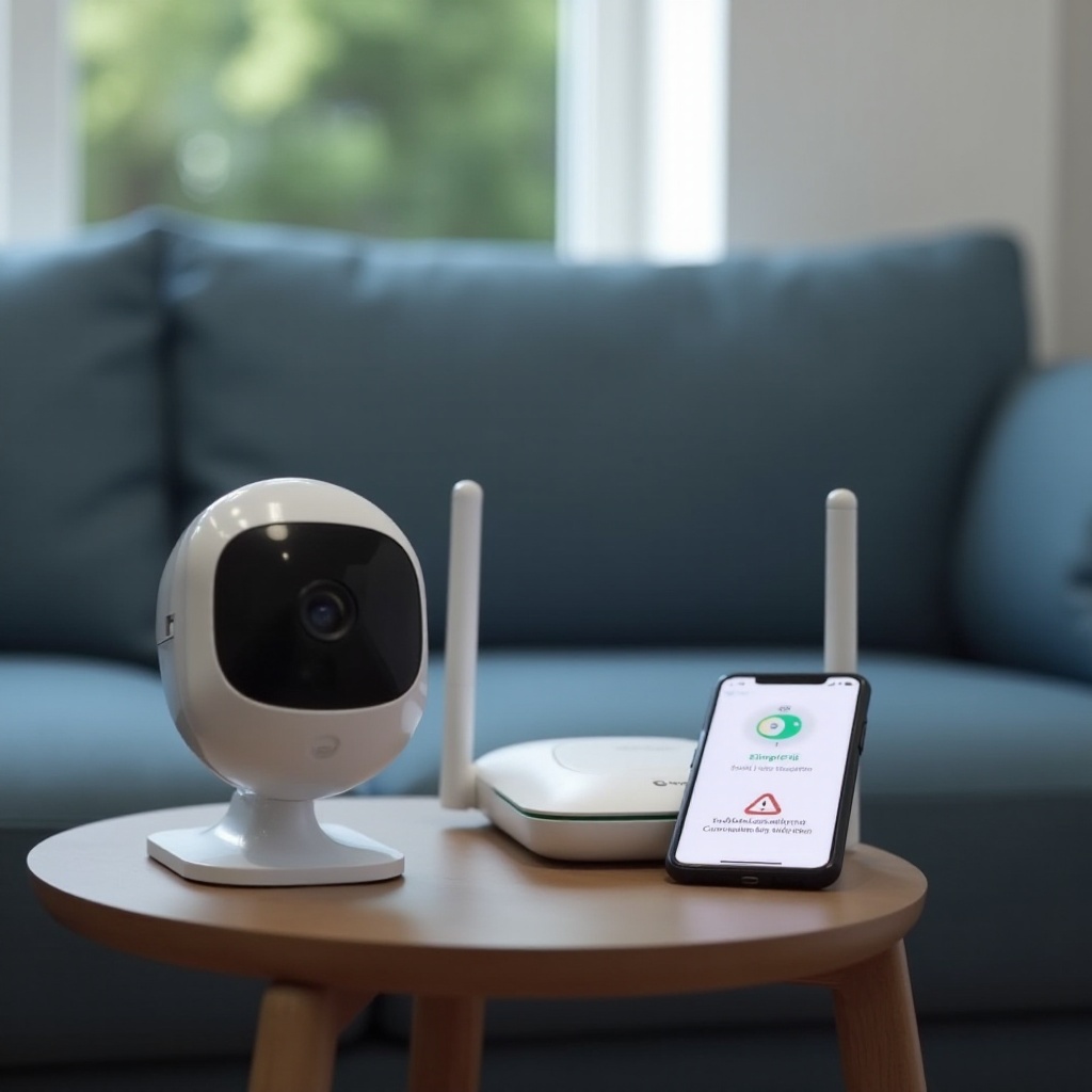 SimpliSafe Innenkamera verbindet sich nicht mit dem WLAN