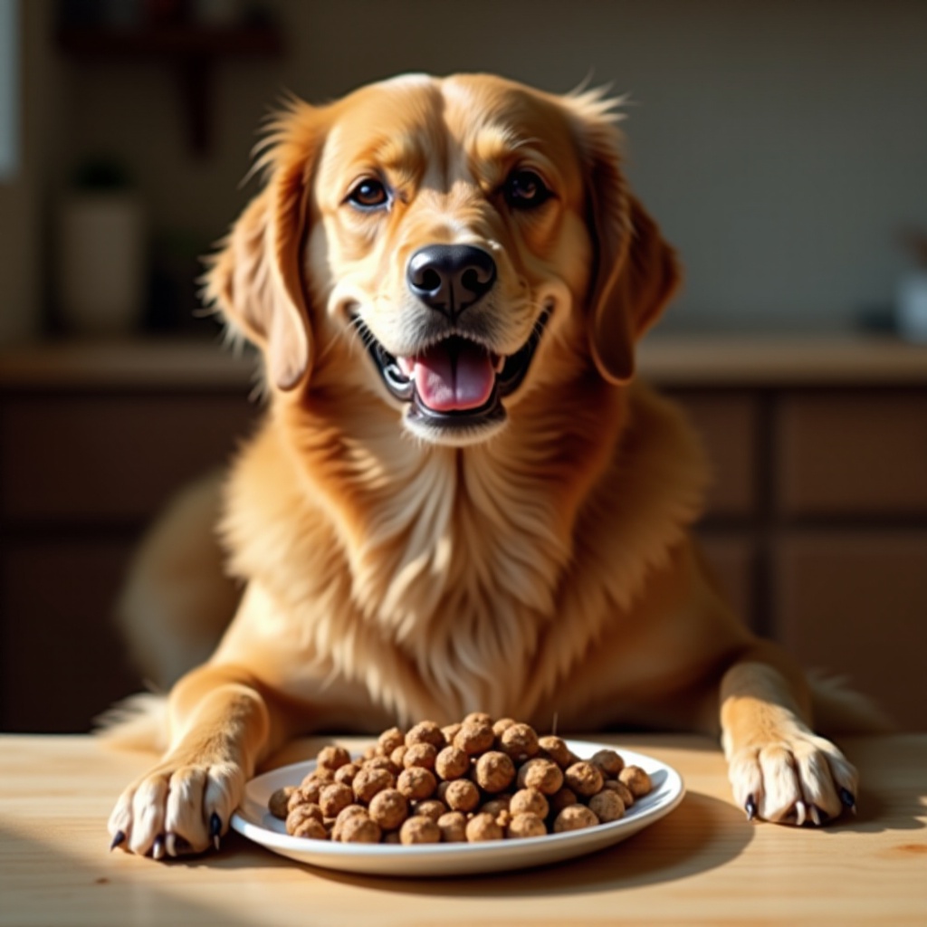olio d'oliva nel cibo per cani per la pelle pruriginosa