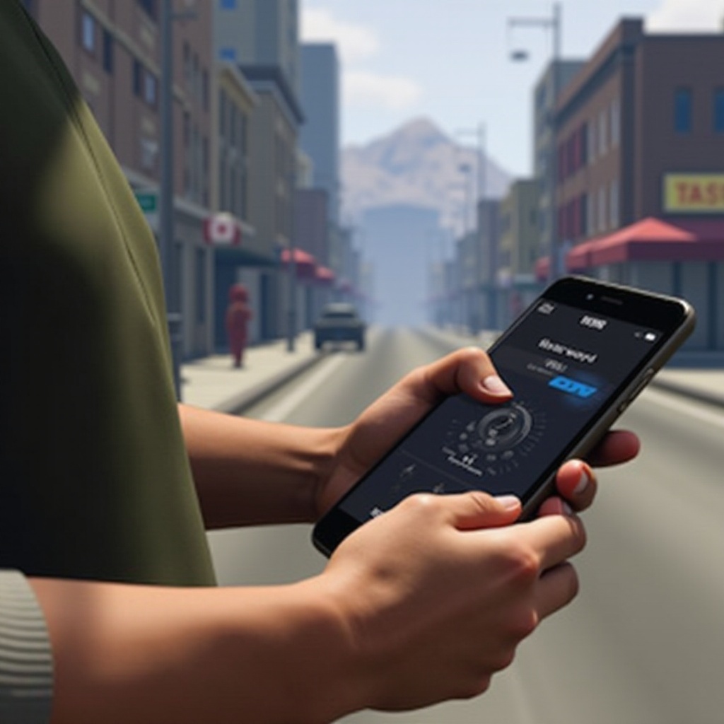 como fechar o celular em gta rp