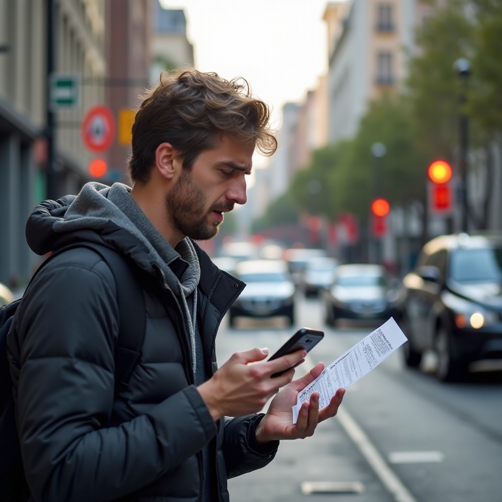 como conseguir que uma multa por uso do celular seja cancelada