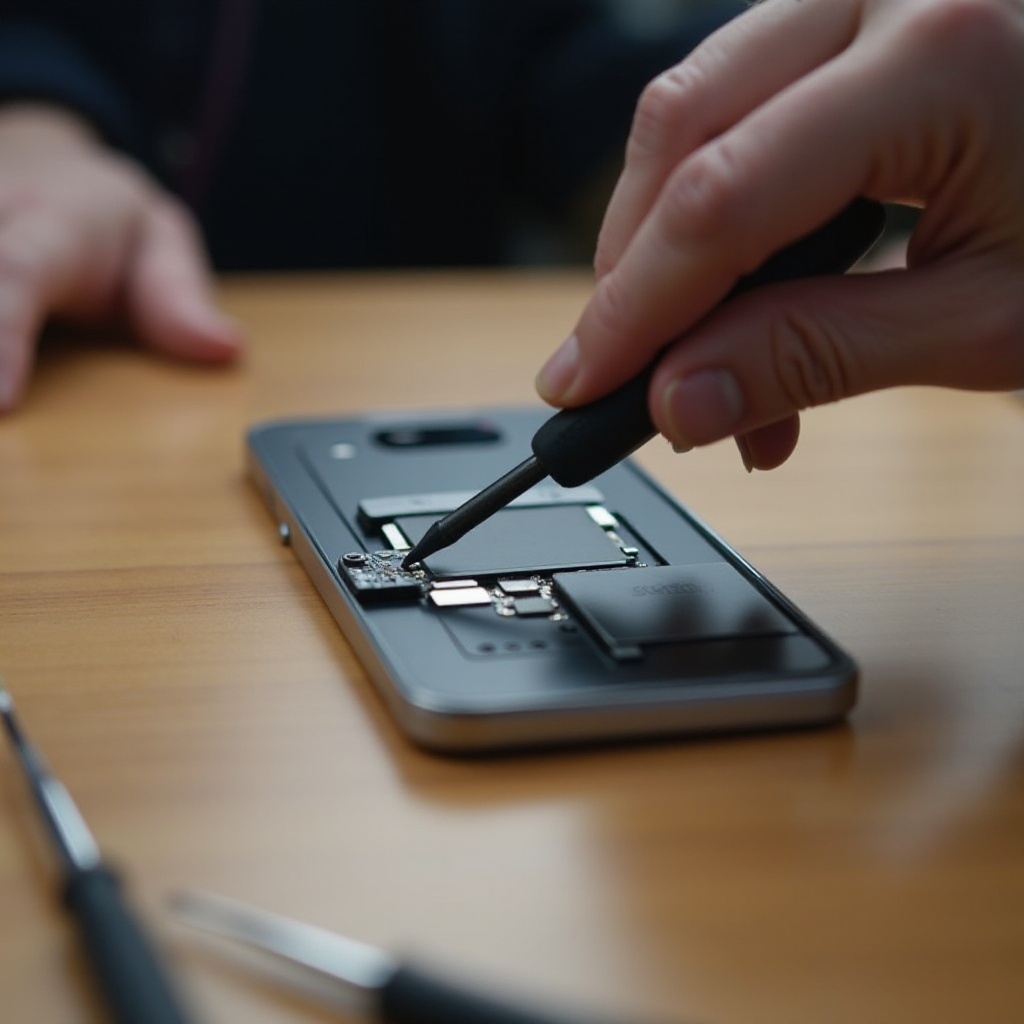 o telefone não liga samsung