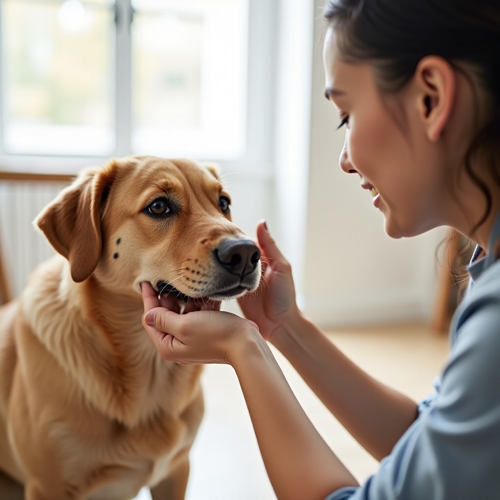 la oreja del perro huele mal