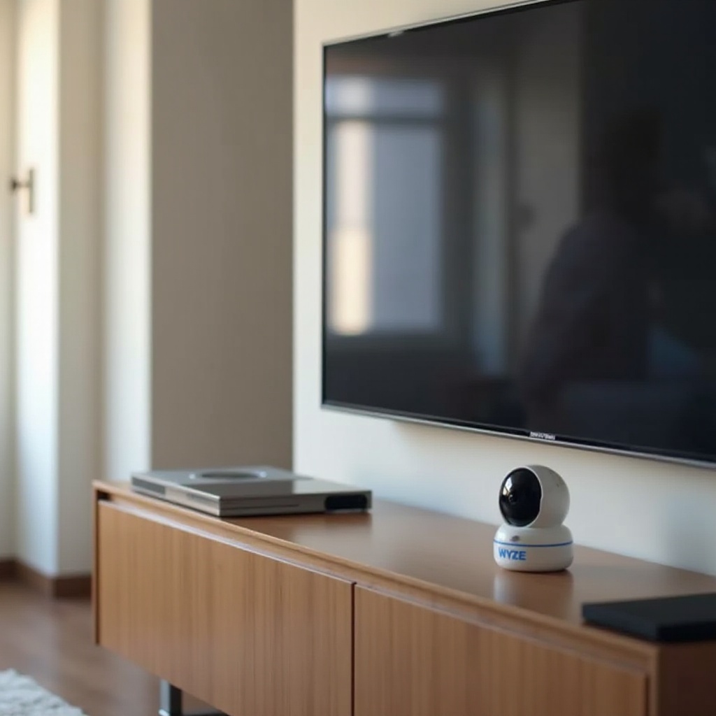 Wyze-Kamera zum Fernseher