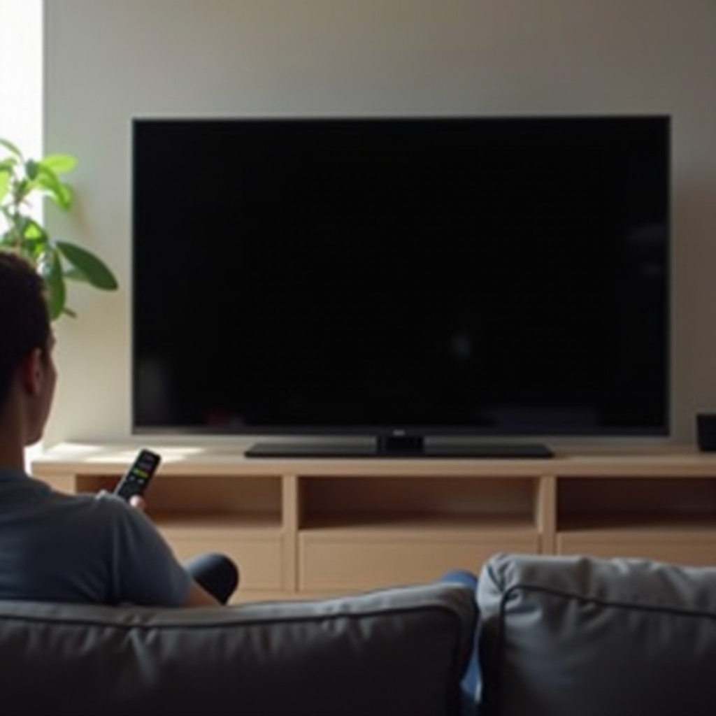 TV TCL não mostra imagem