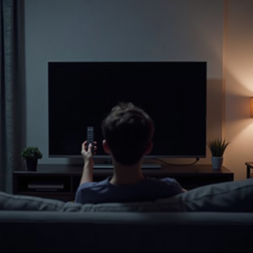 la TV TCL si accende ma non c'è immagine