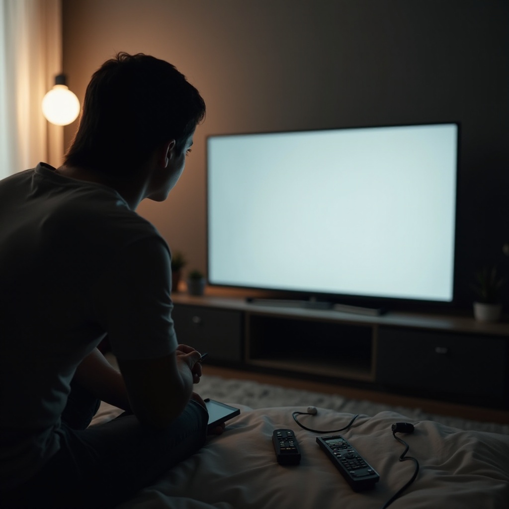 qué hacer si tu televisor no enciende