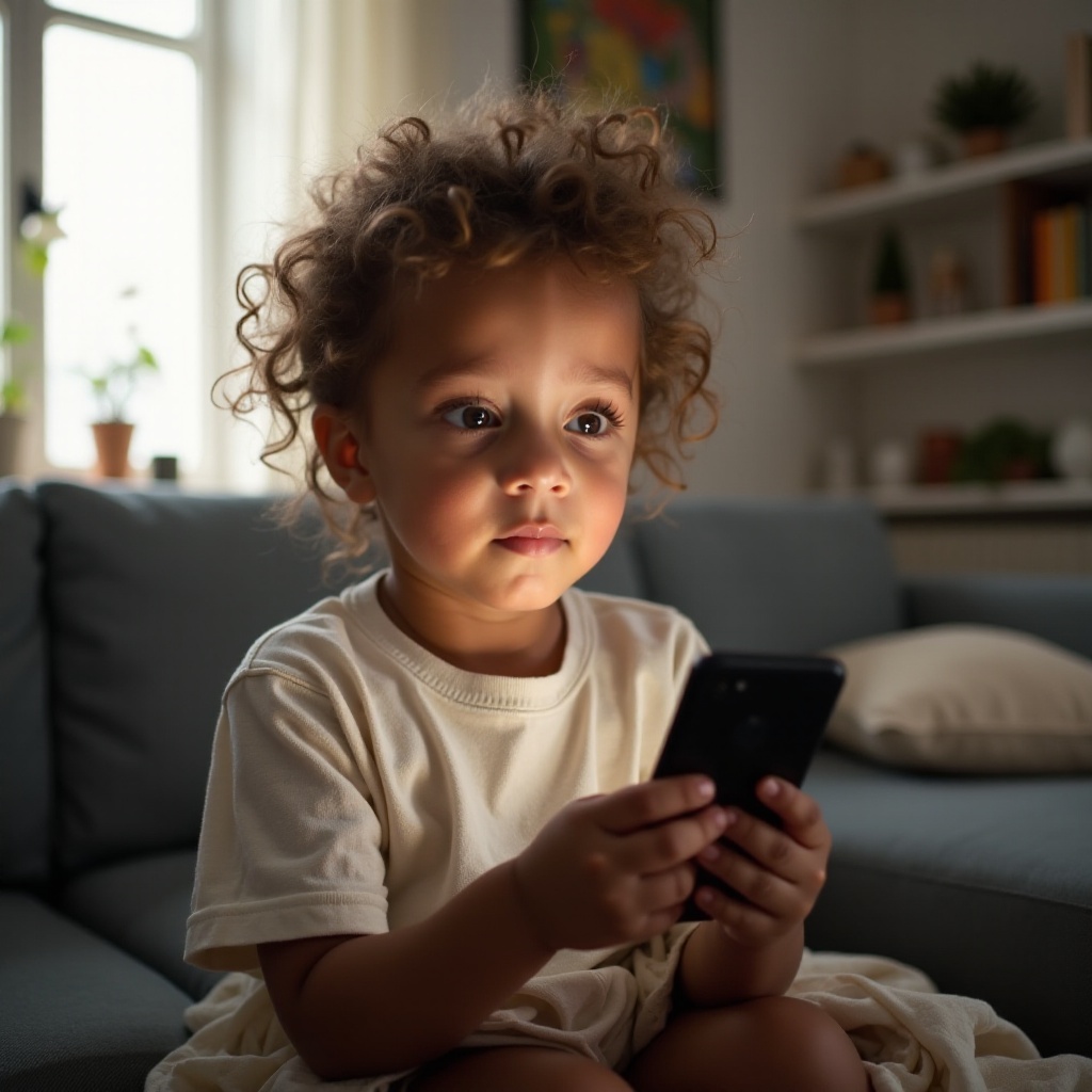 quanti bambini hanno un telefono in giovane età