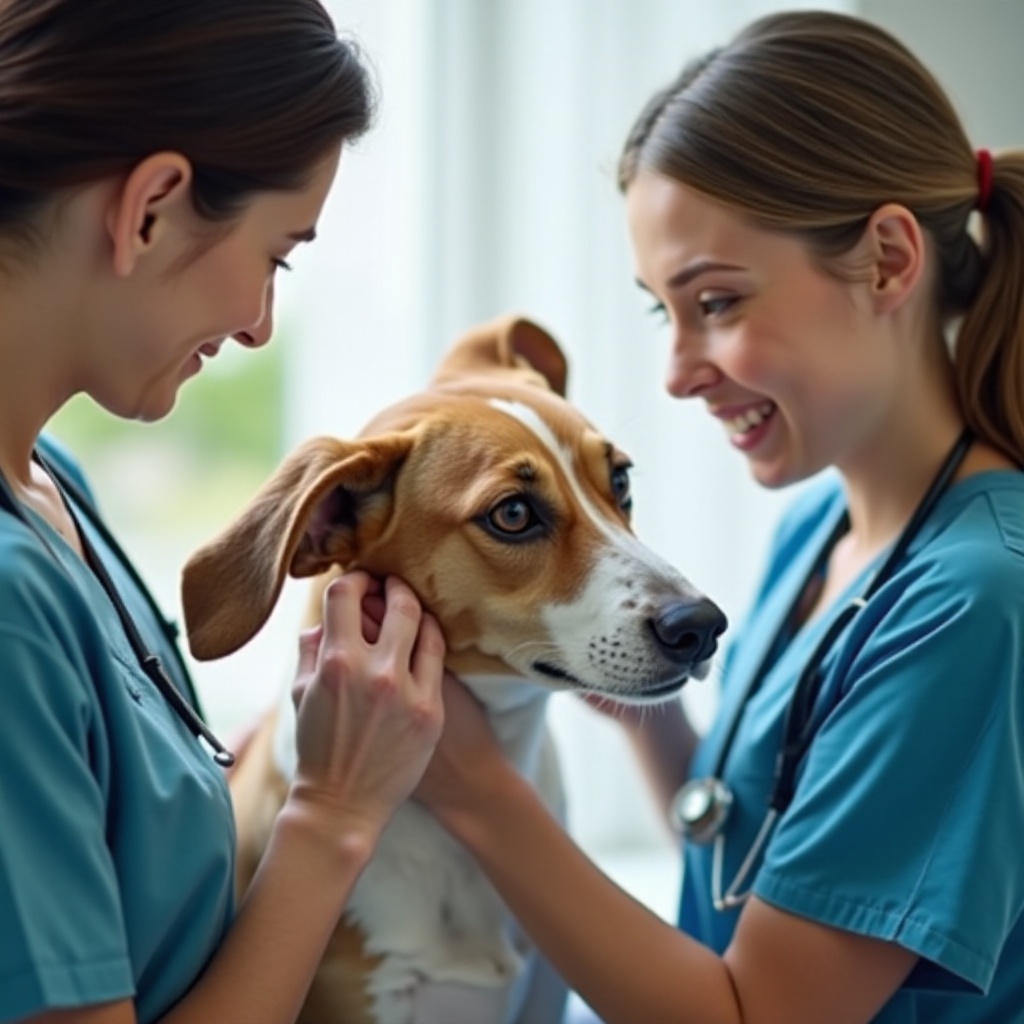 a orelha do cão cheira mal