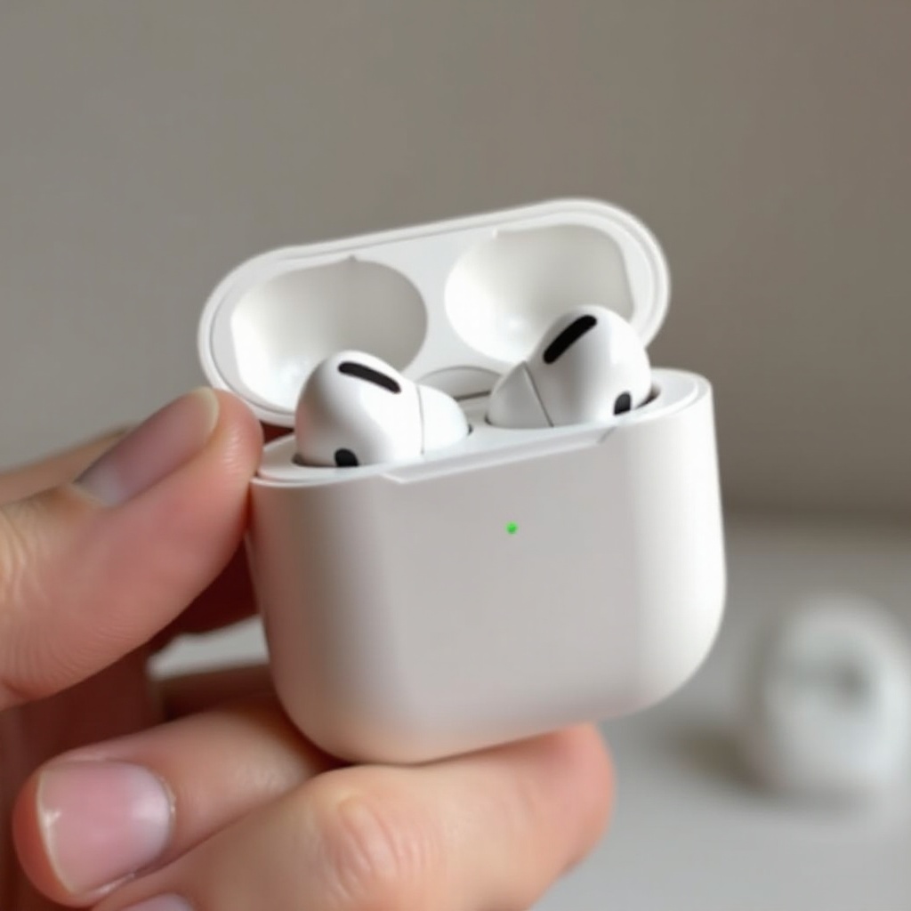 wie man das Mikrofon der AirPods Pro reinigt