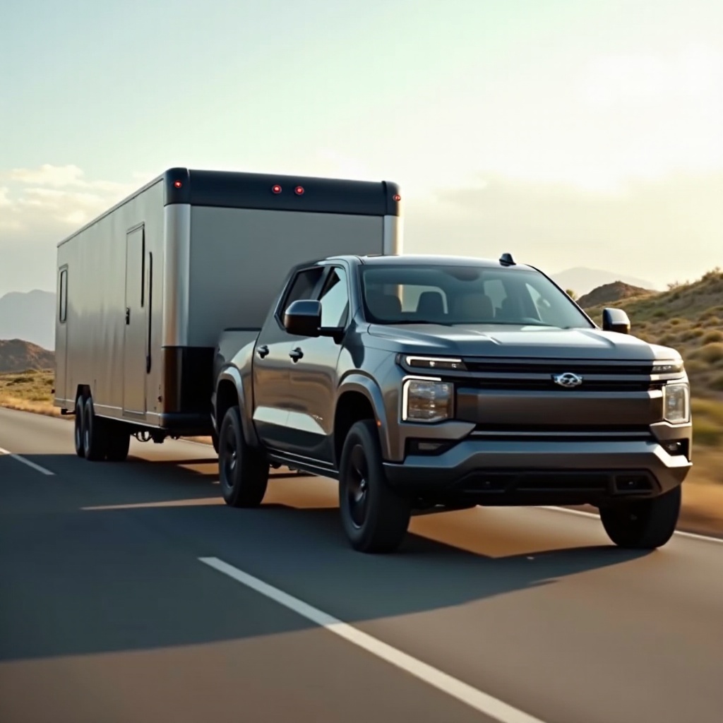 how much can a rivian truck tow