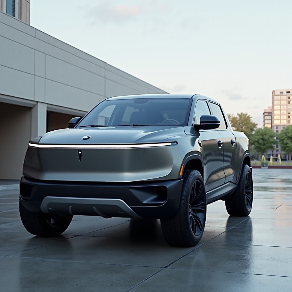 combien peut remorquer un camion rivian
