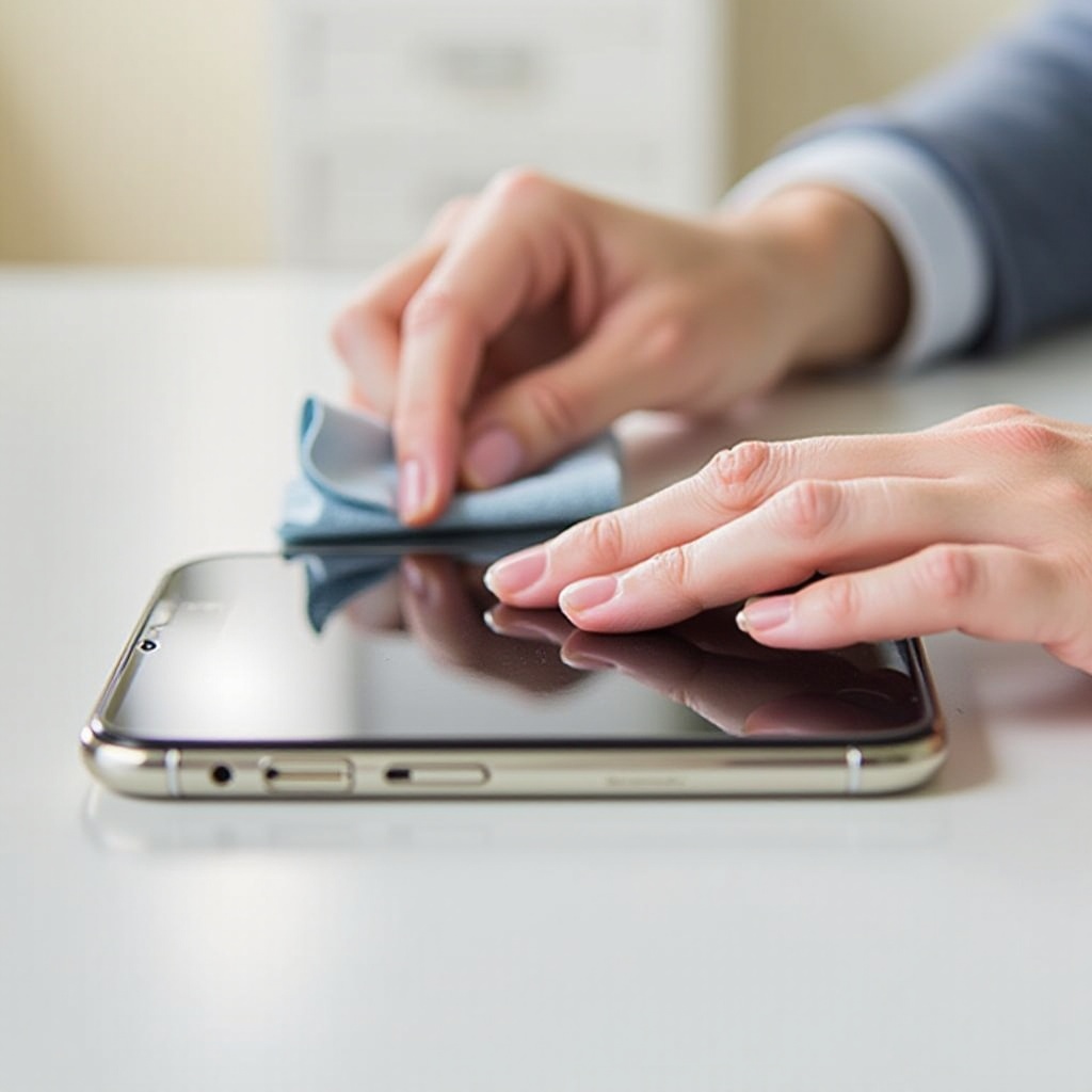 cómo pegar la pantalla del smartphone