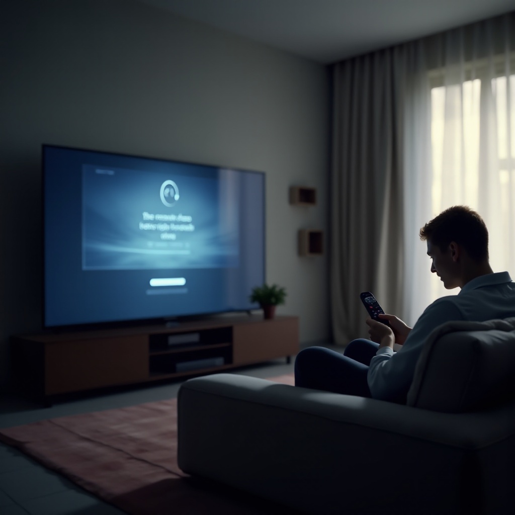 Roku-tv loopt vast en start opnieuw op