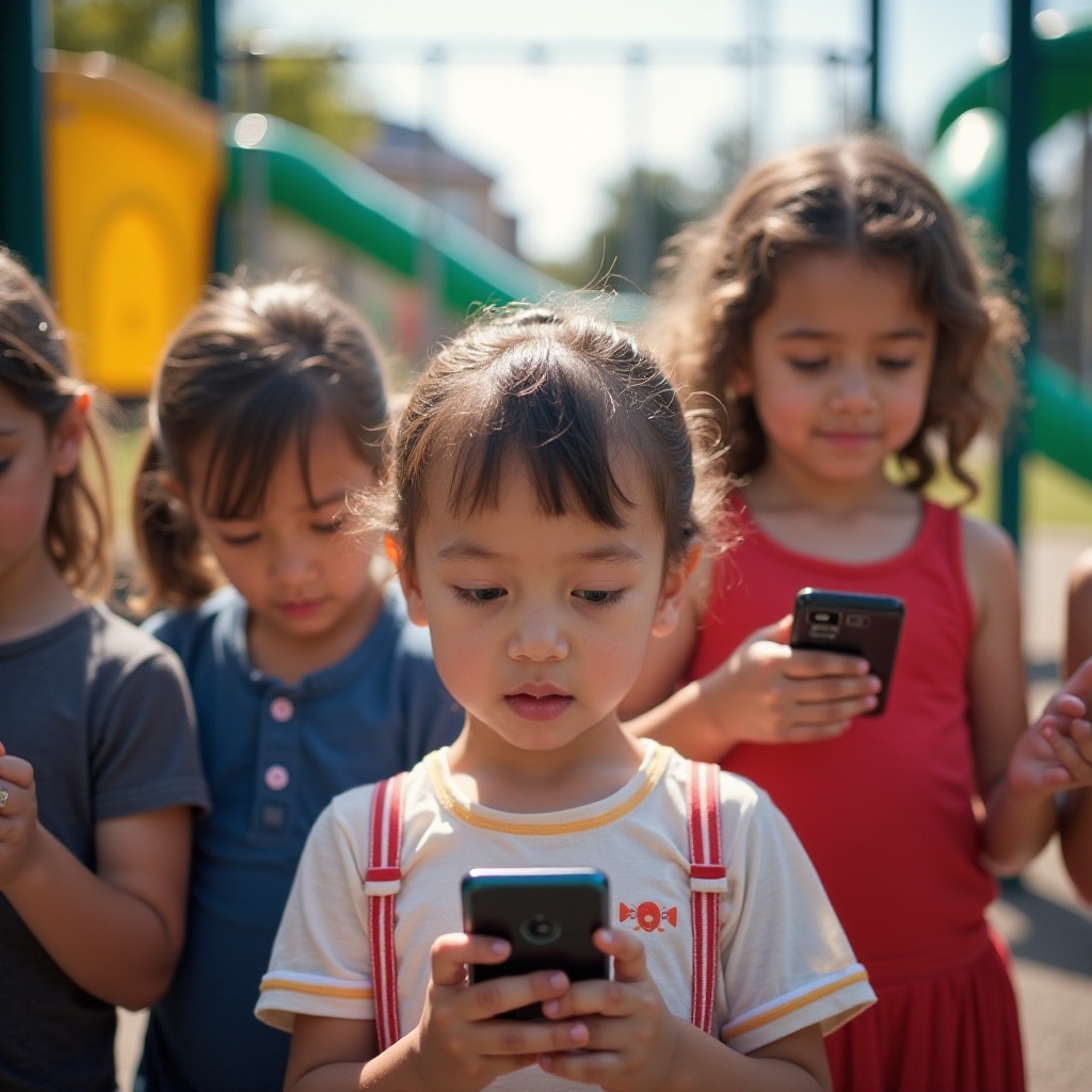hoeveel kinderen hebben op jonge leeftijd een telefoon