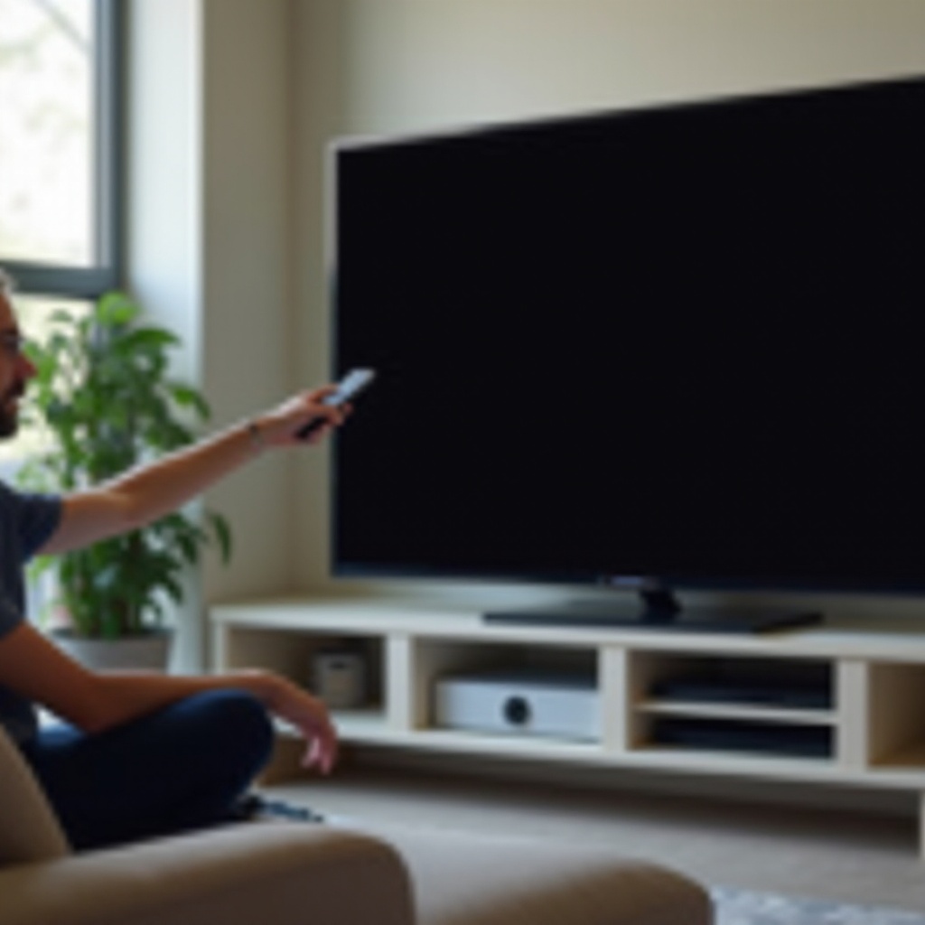 tcl tv not showing picture