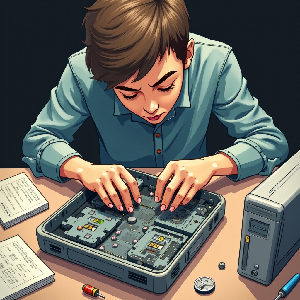 como consertar um jogo Wii