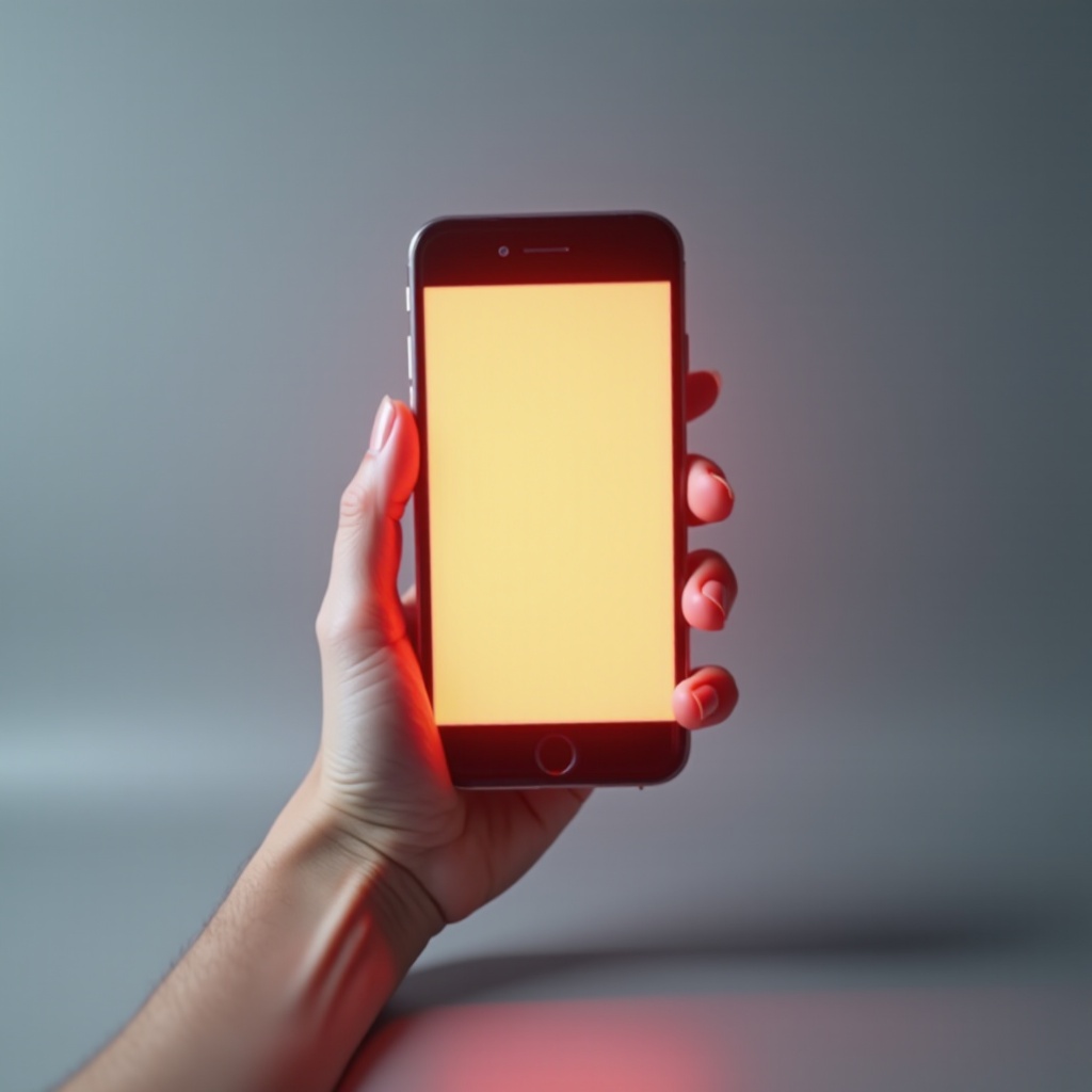 iphone ylikuumenemisnäyttö