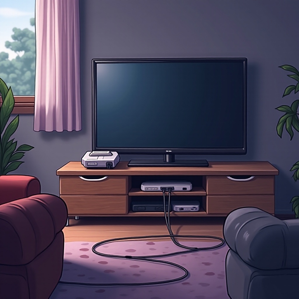 cómo conectar una SNES a un televisor moderno