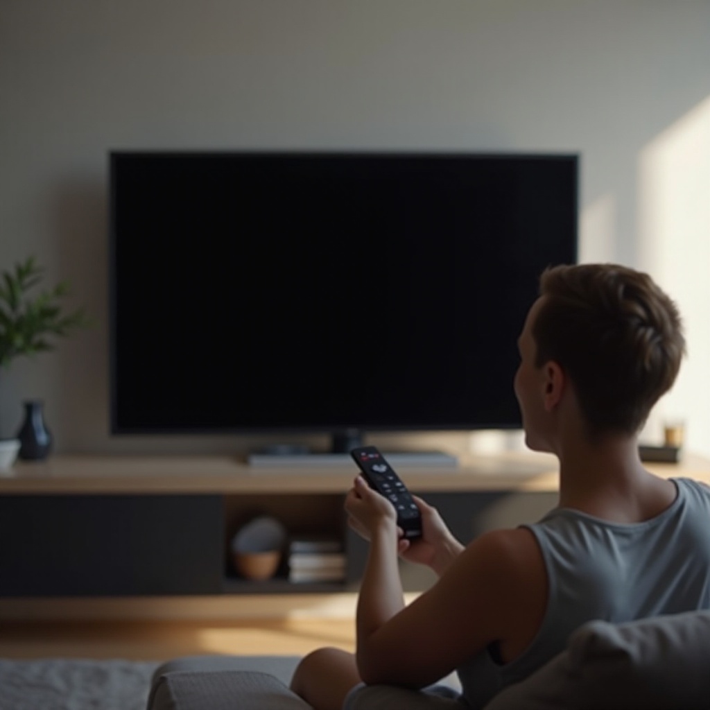 a smart TV Roku não liga