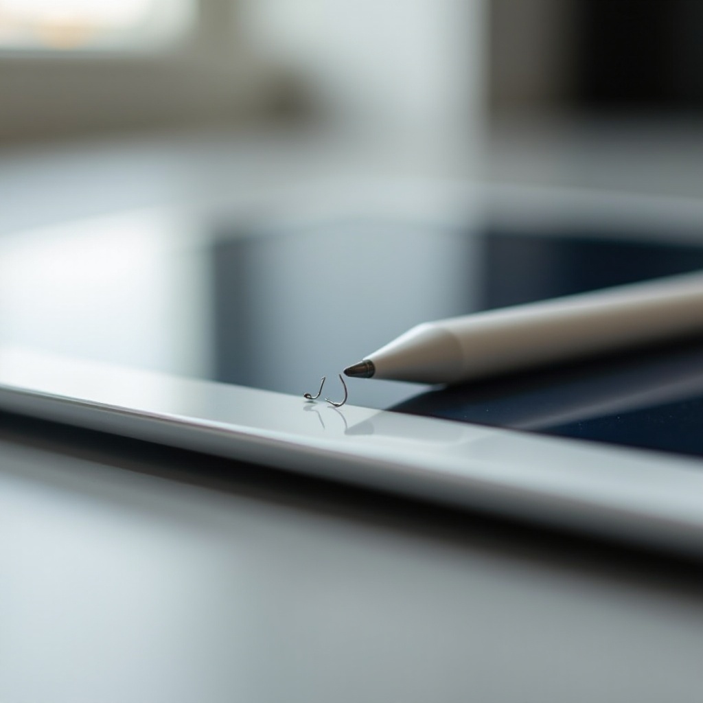 Apple Pencil Spitze innen gebrochen