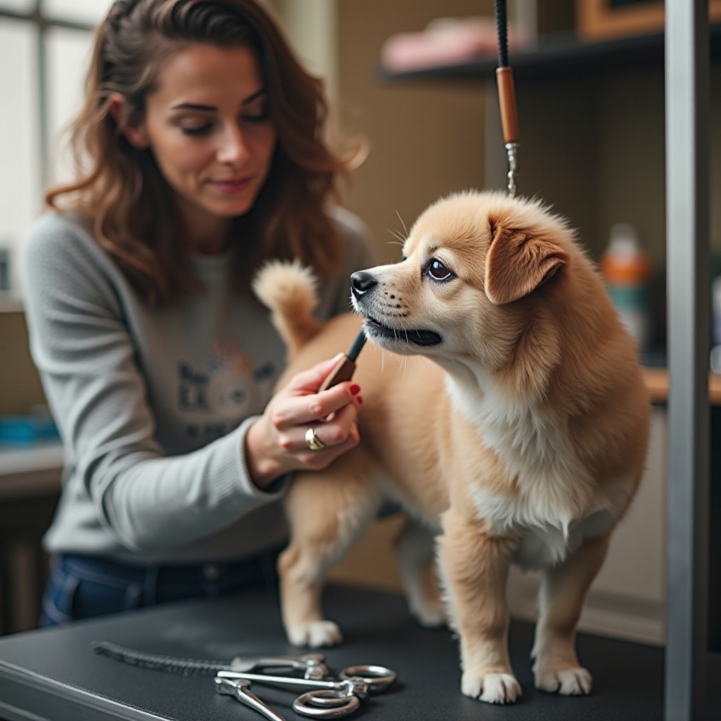 können Hundefrisöre Flöhe bei Hunden loswerden