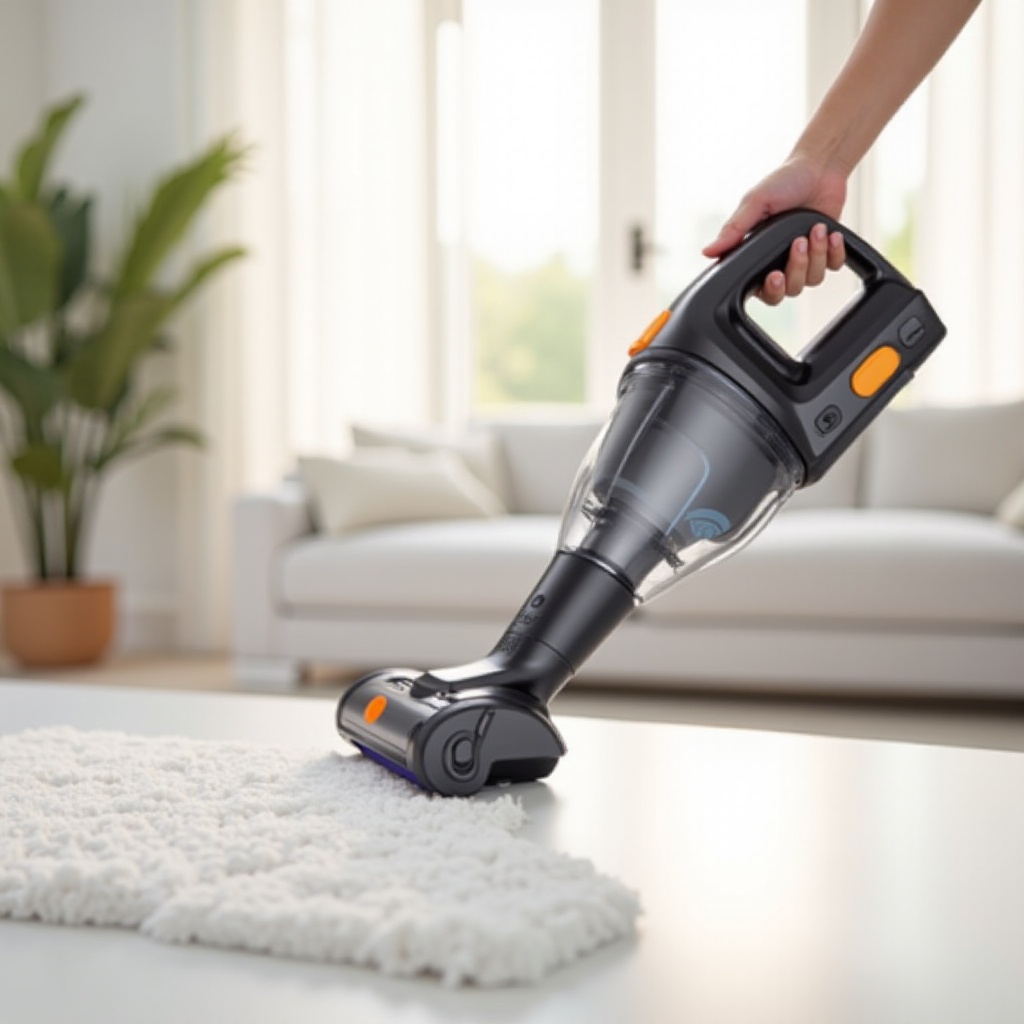 bester Handstaubsauger mit rotierender Bürste