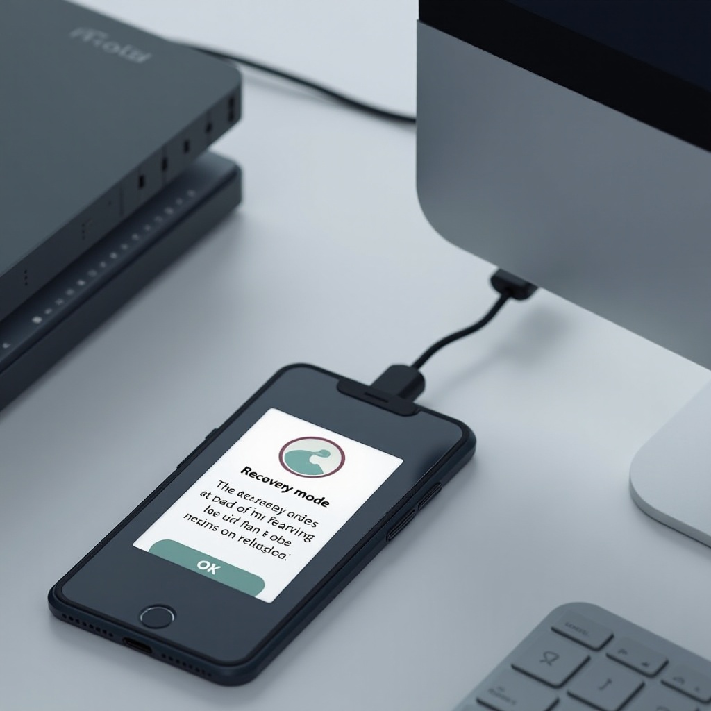 comment mettre l'iphone en mode de récupération