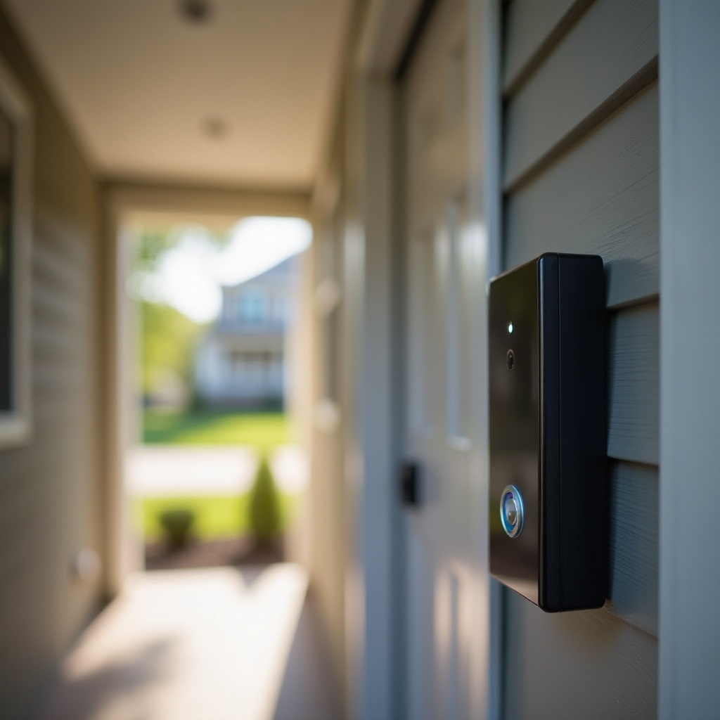 Auflösung der SimpliSafe-Türklingelkamera