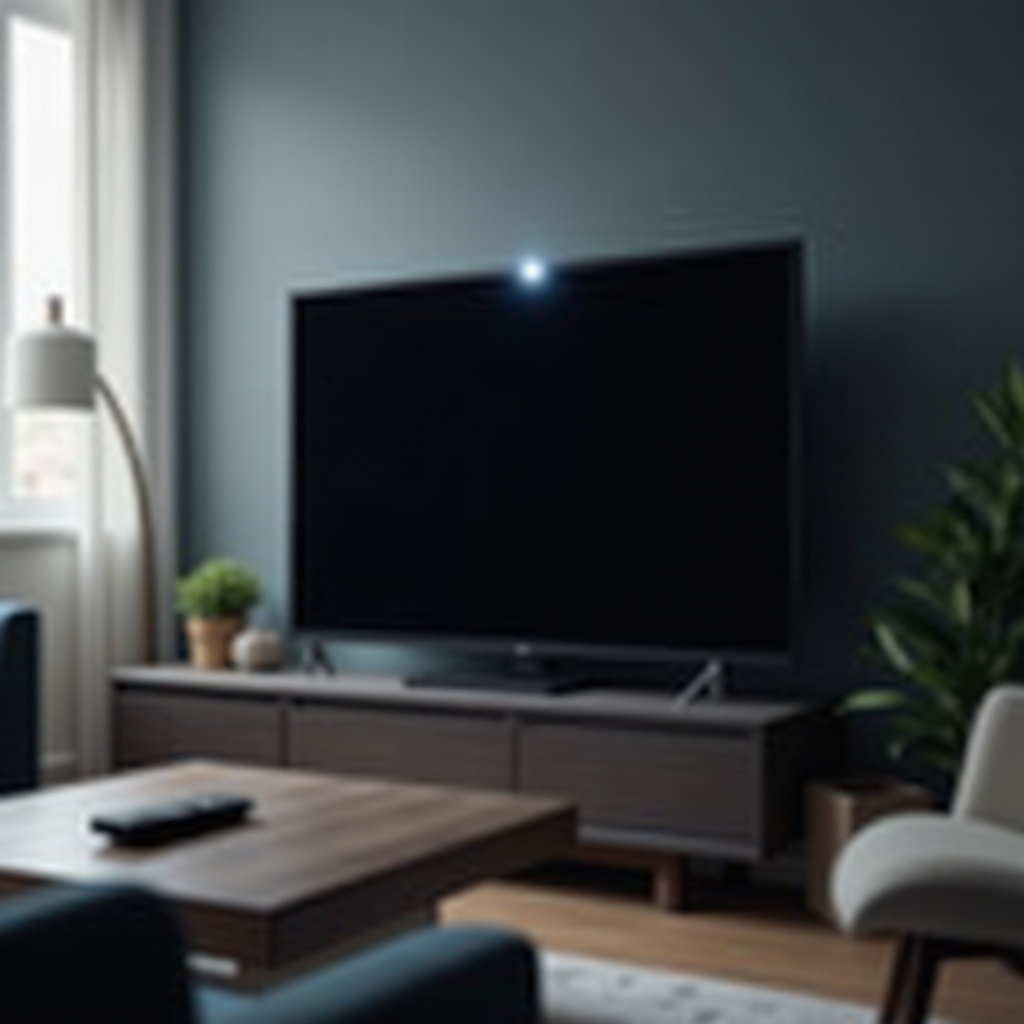 spia bianca lampeggiante sulla TV Vizio