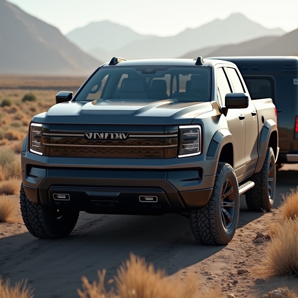 hoeveel kan een rivian-truck trekken