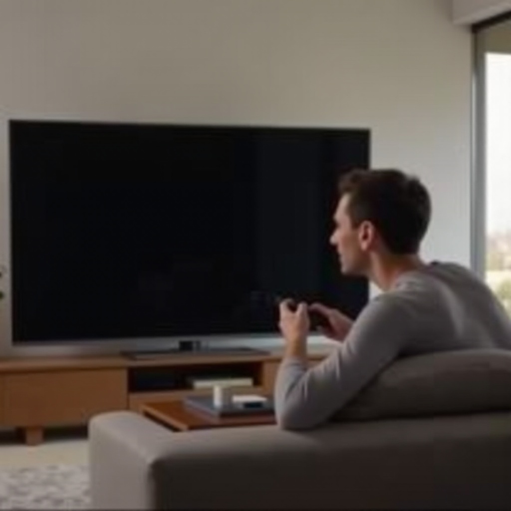 La télévision Vizio a du son mais pas d'image