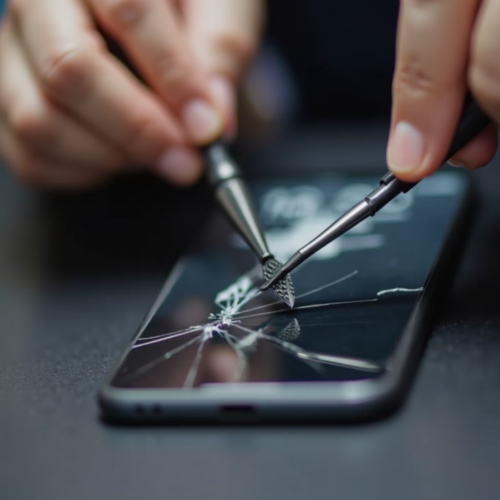 come incollare lo schermo dello smartphone