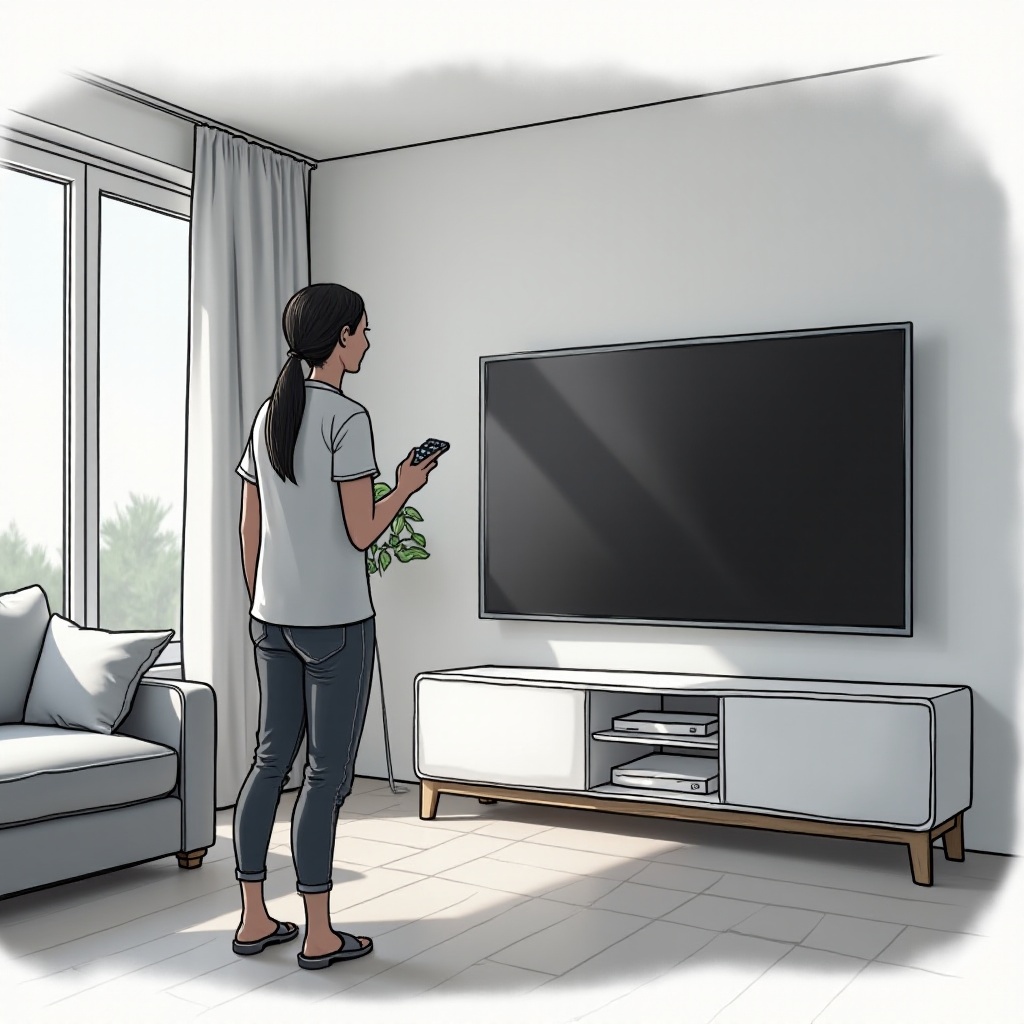 het beeld van mijn Vizio-tv verschijnt niet