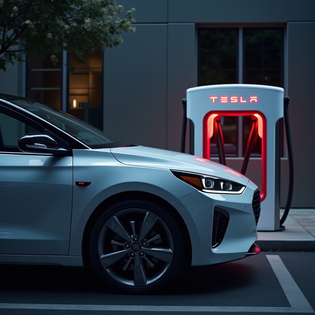 Kann der Ioniq 5 den Tesla-Supercharger nutzen?