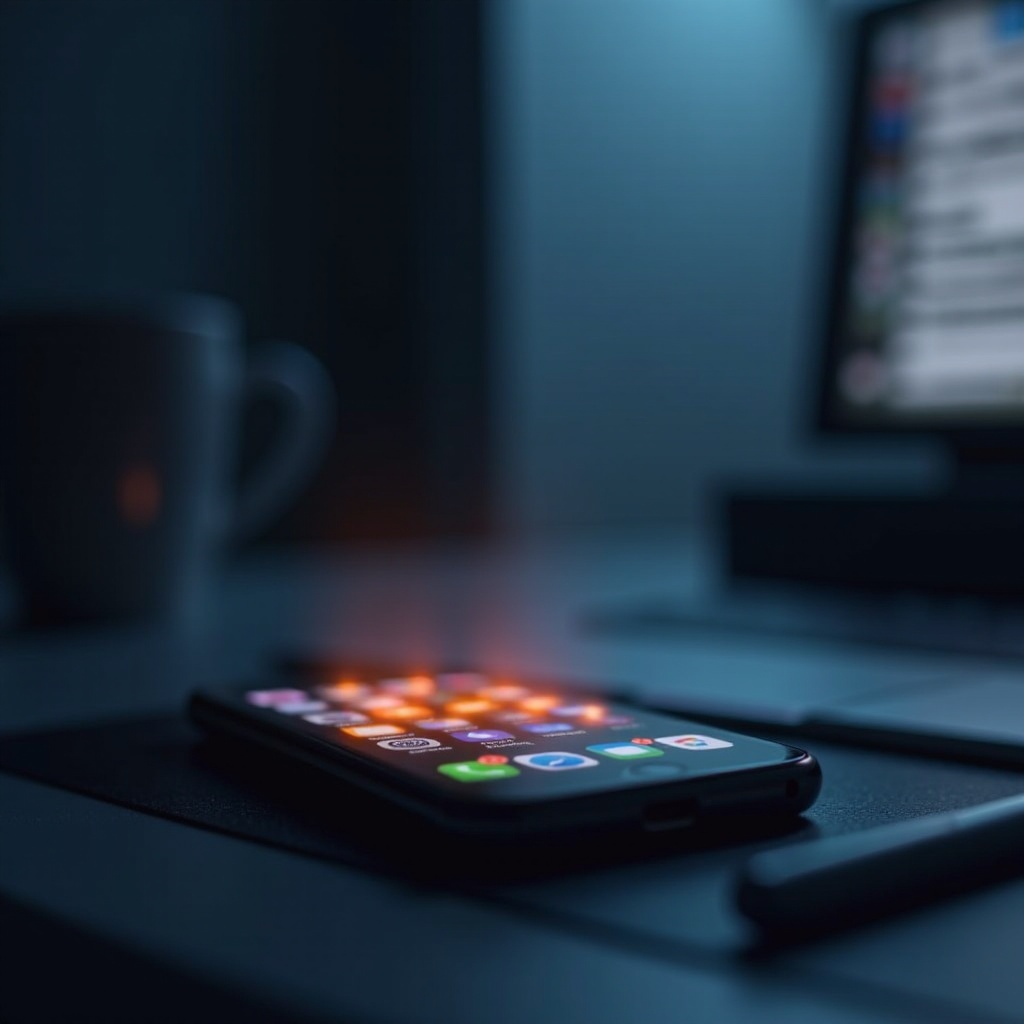 pantalla de sobrecalentamiento del iphone