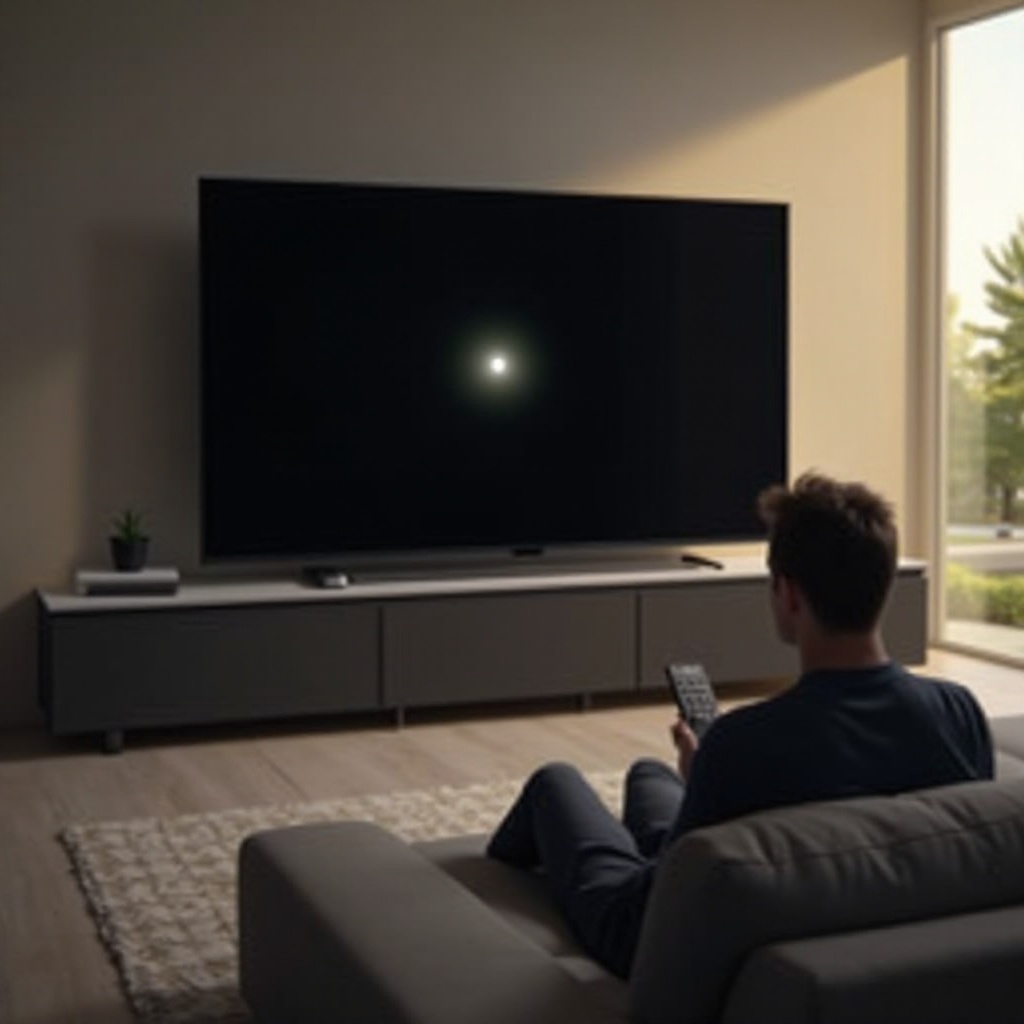 voyant blanc clignotant sur téléviseur Vizio