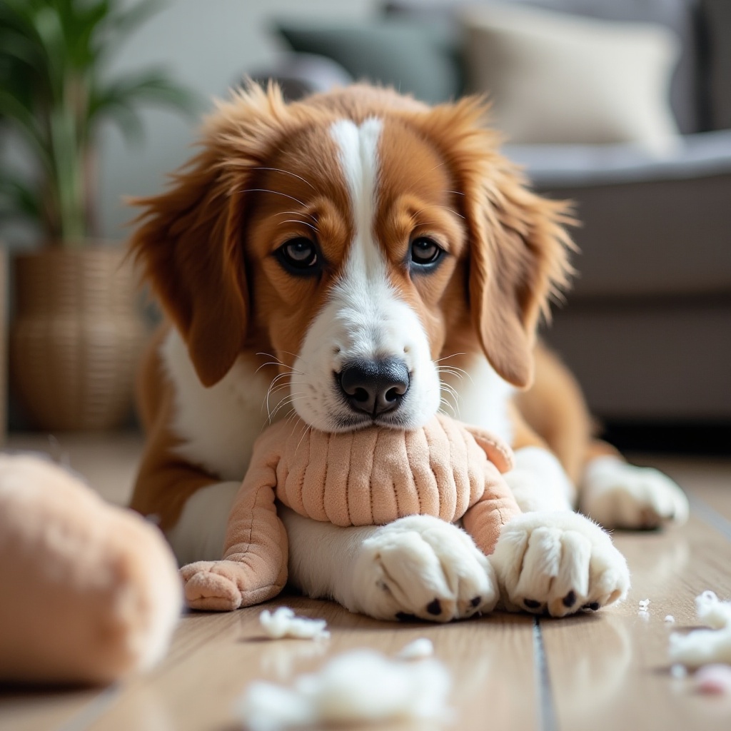 warum ziehen Hunde gerne die Füllung aus Spielzeug heraus