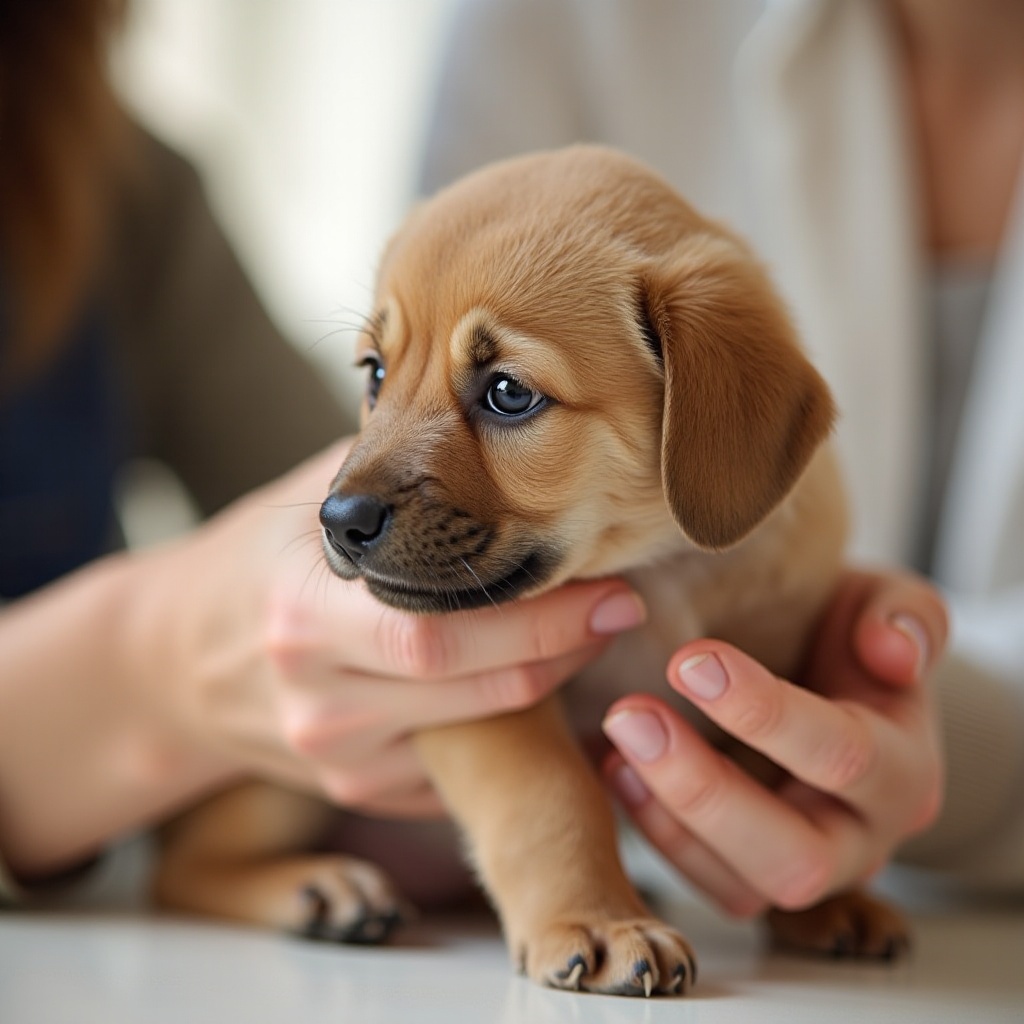 Floh- und Zeckenbehandlung für Welpen