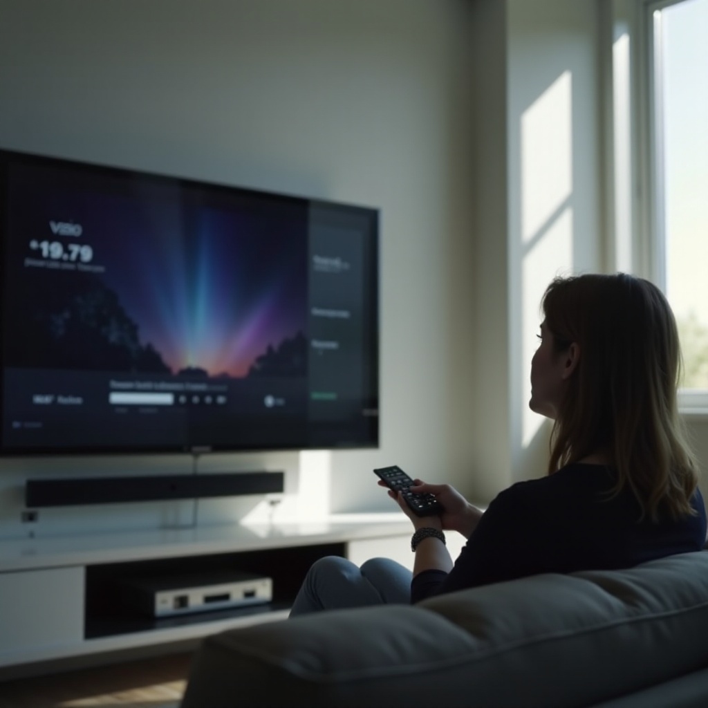 het geluid valt steeds weg op de Vizio-tv