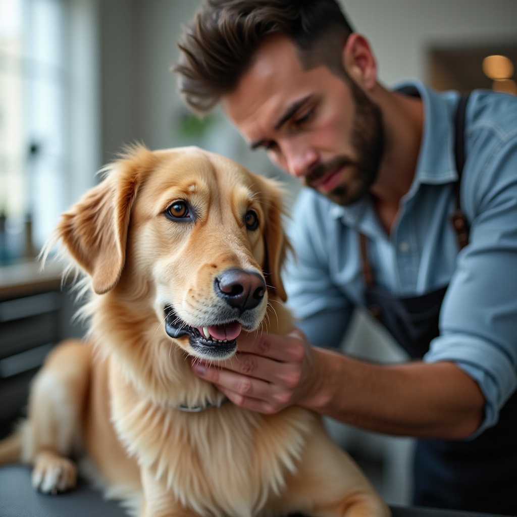 los peluqueros pueden deshacerse de las pulgas en los perros