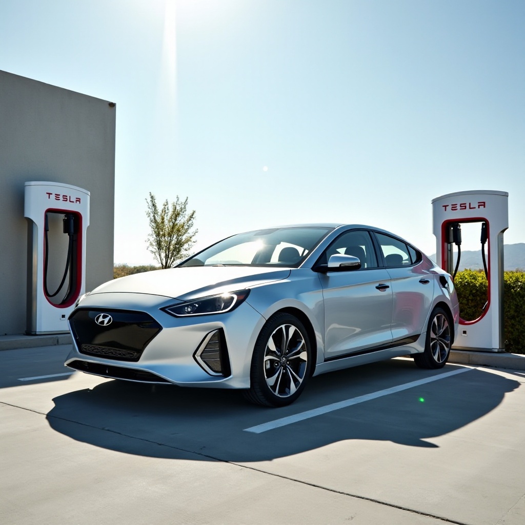 L'ioniq 5 può utilizzare il supercharger Tesla?