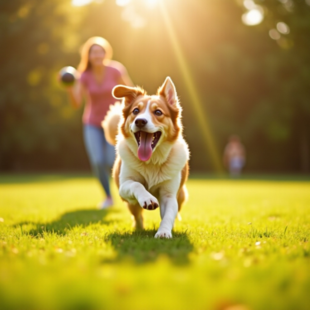 einem Hund beibringen zu holen